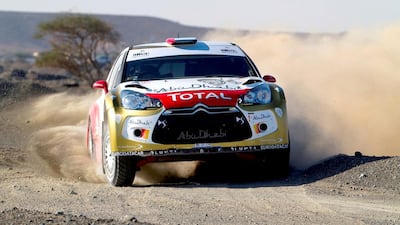 Sheikh Khalid Al Qassimi will be making his first appearance of the 2015 World Rally Championship in Argentina. Photo courtesy: Dubai International Rally