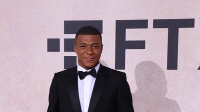 Footballer Kylian Mbappe. AP