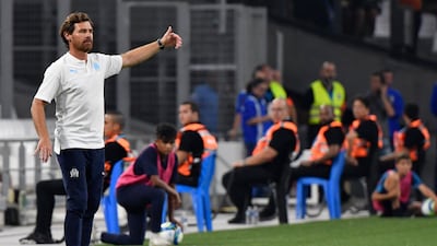 Andre Villas Boas takes charge of Marseille this season. AFP