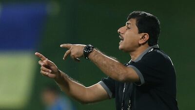 UAE Under 23s coach Abdullah Misfir. (UAE FA)