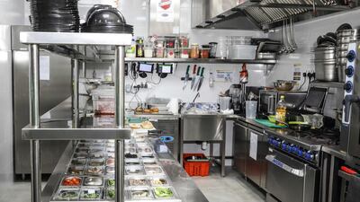 Deliveroo Editions purpose-built eight kitchens - all the restaurants have to do, is provide a chef, and the meals.