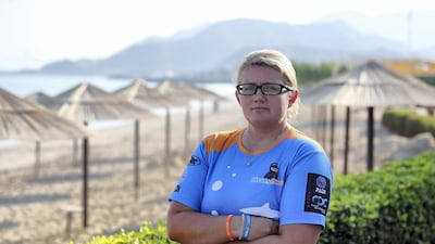 Dive instructor Hannah Baker says the spills are causing damage to the environment. Chris Whiteoak / The National