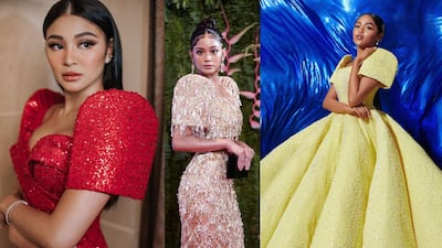 Nadine Lustre, Ylona Garcia and Blythe were among are best dressed, all honouring traditional Filipiniana fashion at the 2019 ABS-CBN Ball in Manila. Instagram