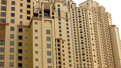 JUMEIRAH BEACH RESIDENCE APARTMENTS: Q4 2015-Q1 2016 down 3%. Q1 2015-Q1 2016 down 6%. Studio: Dh80,000 and Dh90,000. 1BR - between Dh90,000 and Dh125,000. 2BR - between Dh115,000 and Dh180,000. 3BR - between Dh160,000 and Dh210,000. Antonie Robertson / The National