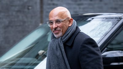 Britain's minister without portfolio and Conservative Party chairman Nadhim Zahawi. EPA