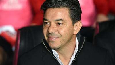 Marcelo Gallardo left River Plate in Argentina last year after eight trophy-laden years. Getty