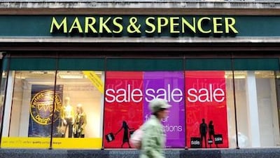 Marks & Spencer store, the popular chain is moving to Marina Mall in Abu Dhabi. Jason Alden / Bloomberg