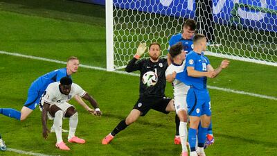 SLOVENIA RATINGS: Atletico Madrid keeper enjoyed quiet first half bar a couple of comfortable stops from Kane strike and Foden free-kick. No saves at all after break until easy one in injury-time from Palmer. AP