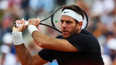 Injury-prone Juan Martin del Potro has begun rehab on his groin. Dean Mouhtaropoulos / Getty Images