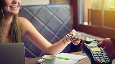 The UAE mobile wallet market is expected to grow at a compound annual growth rate of 24 per cent and reach $2.3 billion by 2022, according to a report from US-based TechSci Research. Getty Images