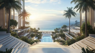 This visionary development will create a breathtaking living experience, blending the beauty of verdant landscapes with cutting-edge luxury, set against the stunning backdrop of Dubai’s waterfront.