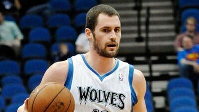 Minnesota Timberwolves' Kevin Love