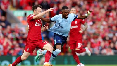 Frank Onyeka - 6. His run into the final third caused Liverpool problems in the first half. His impact seemed to fade in the second as fatigue crept in. Getty