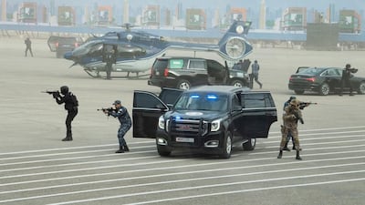 UAE forces at Gulf Security Exercise 3. Photo: Ministry of Interior