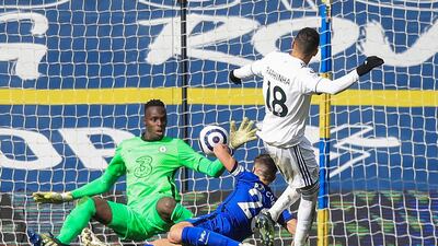 Goalkeeper: Edouard Mendy (Chelsea) – Produced brilliant saves from Tyler Roberts and Raphinha to extend Chelsea’s unbeaten start under Thomas Tuchel and earn their 10th clean sheet under him. EPA