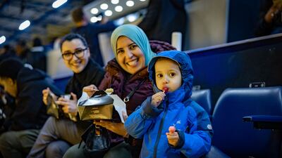 Muslims at an iftar reception hosted by Queens Park Rangers football club at Loftus Road stadium in London. All photos: Mark Chilvers / The National