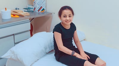 10-year-old Wiam Al Astal was fitted with a prosthetic at a rehabilitation centre in Jeddah, Saudi Arabia almost a year after she lost her leg in an Israeli missile attack during its 50-day offensive against Gaza. Photo courtesy of Amru Essam