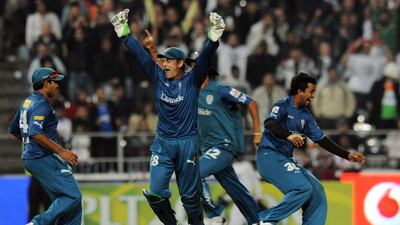 South Africa hosted the Indian Premier League in 2009, which the Adam Gilchrist-led Deccan Chargers won. Saeed Khan / AFP