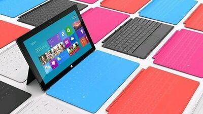 The Microsoft Surface tablet is expected to run on the Windows 8 operating system, both long awaited from the technology giant. EPA / Microsoft