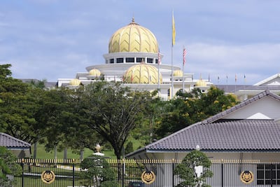 A general view of the National Palace in Kuala Lumpur on August 16, 2021, as Malaysia's embattled Prime Minister Muhyiddin Yassin quits after just 17 months in office. AFP
