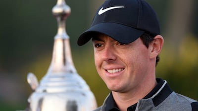Rory McIlroy shown on Wednesday at the pro-am ahead of the 2016 Omega Dubai Desert Classic. Ross Kinnaird / Getty Images / February 3, 2016