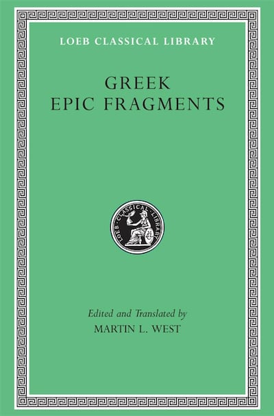 The collection preserves what remains of the lost poems that once completed the story of the Trojan War. Photo: Harvard University Press