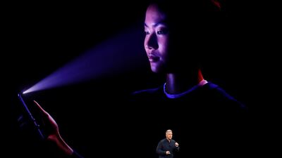 The Apple senior vice president of worldwide marketing, Phil Schiller, at the launch event California for the new iPhones. Stephen Lam/Reuters