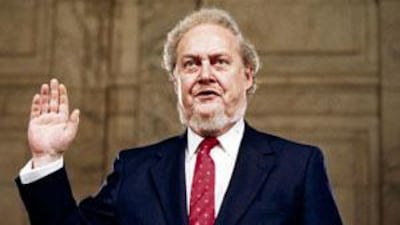 Robert Bork was nominated by Ronald Regan to the Supreme Court in 1987.