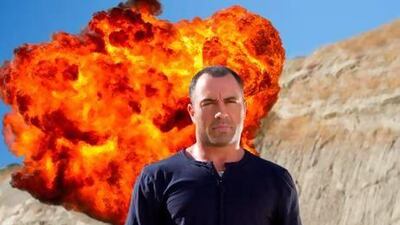 Joe Rogan in a scene from Fear Factor, one of the many action programmes offered on India's new Hindi channel Big RTL Thrill. Michael Weaver / NBC