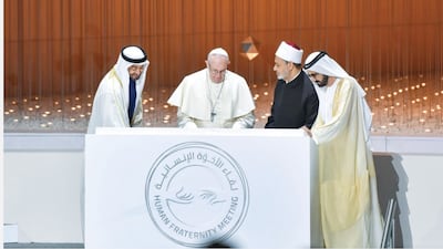 The Zayed Award for Human Fraternity was established after the late Pope Francis’s milestone visit to the UAE in 2019. WAM