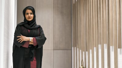 Fatema Al Rashdi, owner and founder of Blonde Luxury Beauty Lounge in Abu Dhabi, says she spent less and saved more to start her own business. Photo: Khushnum Bhandari for The National