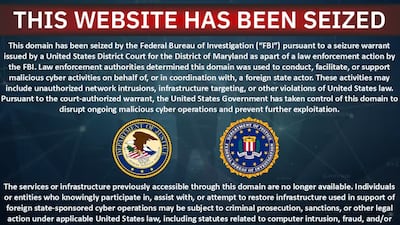In March, the US seized several web assets it says belonged to the Iran-backed Handala hacking group.