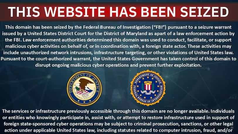 In March, the US seized several web assets it says belonged to the Iran-backed Handala hacking group.