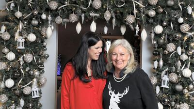 Lucy and her mum make a lot of the decorations by hand