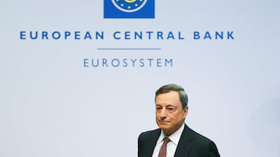 European Central Bank (ECB) president Mario Draghi left the ECB's asset purchase programme and interest rate policy unchanged in June. Ralph Orlowski/Reuters