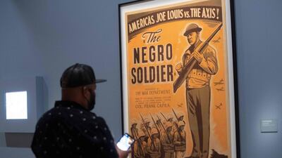 The exhibition spans seven galleries at the museum. AFP