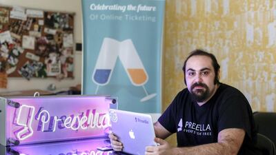 Walid Singer, has relocated to Dubai, after focusing Presella solely on Lebanon during its first year. Sam Tarling for The National