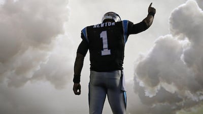 Carolina Panthers quarterback Cam Newton shown before last Sunday's NFL game in Charlotte, North Carolina. Chuck Burton / AP / November 2, 2015