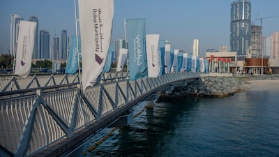 The beach has been transformed into a modern waterfront destination