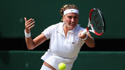 Petra Kvitova won the DubaiDuty Free Tennis Championship title in 2013 but was eliminated in the second round in last year's tournament. Jan Kruger / Getty Images