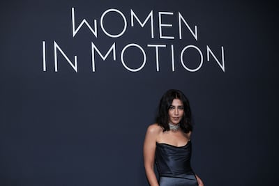 French-Algerian actress Leila Bekhti at the 2026 Kering Women in Motion Awards on the sidelines of Cannes Film Festival. AFP