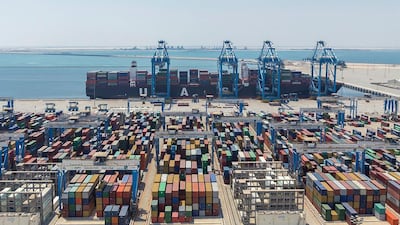 Abu Dhabi Ports raised $1 billion through the issuance of a 10-year bond . Courtesy Abu Dhabi Ports
