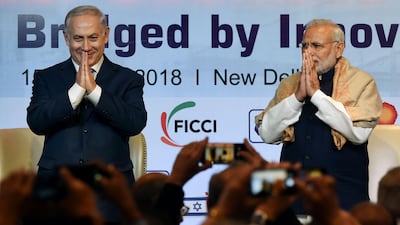 As Israeli prime minister Benjamin Netanyahu tours India this week, it is becoming increasingly apparent Indian-Israeli ties matter more to Tel Aviv than they do to New Delhi / AFP