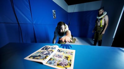 About three years of research and work has gone into Theatre Mitu’s production of Hamlet/Ur-Hamlet at New York University Arts Center. Christopher Pike / The National