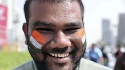 India fans before the game. Chris Whiteoak/The National