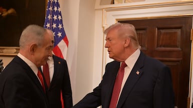 Israeli Prime Minister Benjamin Netanyahu meeting with US President Donald Trump. Photo: Office of the Prime Minister of Israel