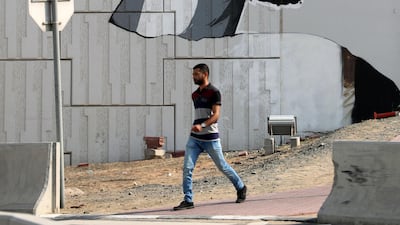 An homage to Sheikh Zayed, Father of the Nation, in Ajman. Chris Whiteoak / The National