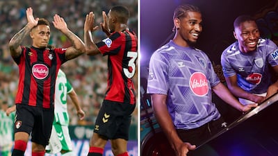 Bournemouth kits. Getty Images / Instagram