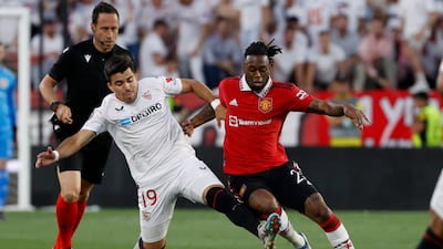 Marcos Acuna – 7. Hurtled into challenges, sprinted after every ball, but still found himself outwitted by Antony more than once. Looked to supply crosses wherever possible, but crucially strayed offside during the build-up to Ocampos’s disallowed goal. EPA