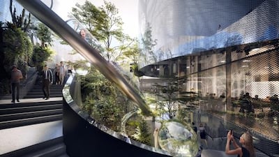 Luxembourg's pavilion at Expo 2020 Dubai will feature a slide. Courtesy: Luxembourg Pavilion Expo 2020 Dubai